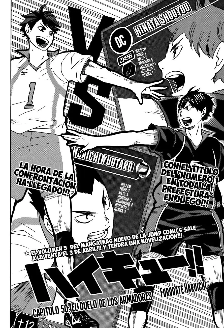 Haikyu!! (2012) - Capítulo 50 - Página 3 - LectorTMOo