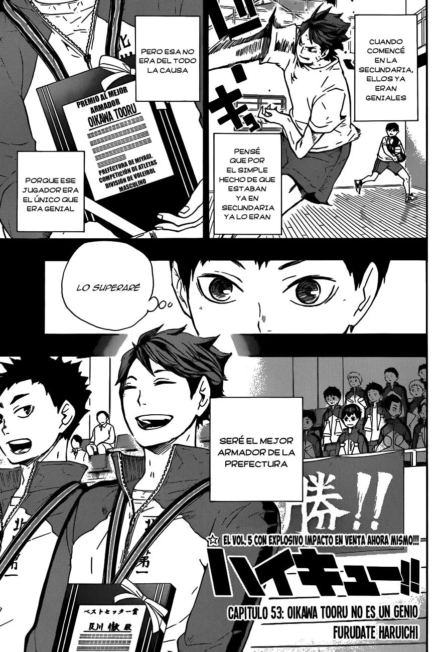 Haikyu!! (2012) - Capítulo 53 - Página 2 - LectorTMOo