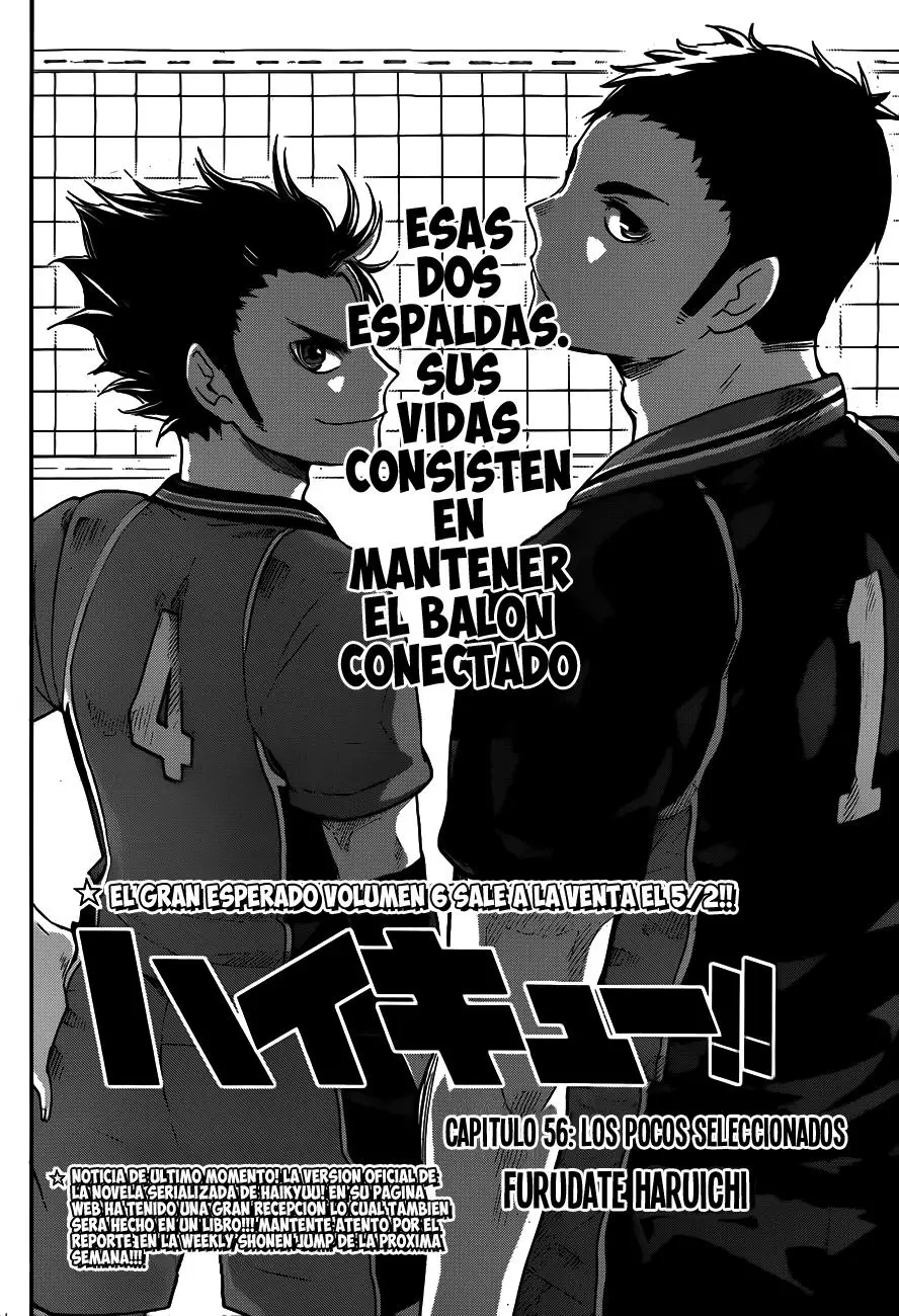 Haikyu!! (2012) - Capítulo 56 - Página 3 - LectorTMOo
