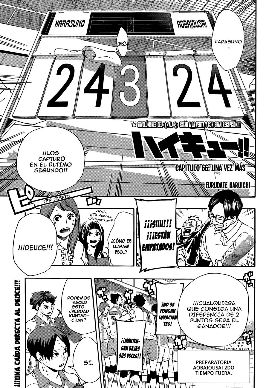 Haikyu!! (2012) - Capítulo 66 - Página 2 - LectorTMOo