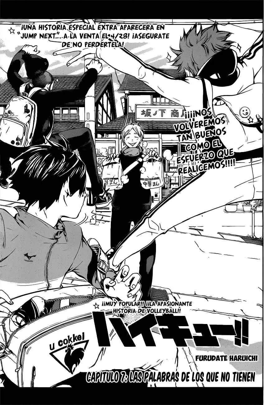 Haikyu!! (2012) - Capítulo 7 - Página 2 - LectorTMOo