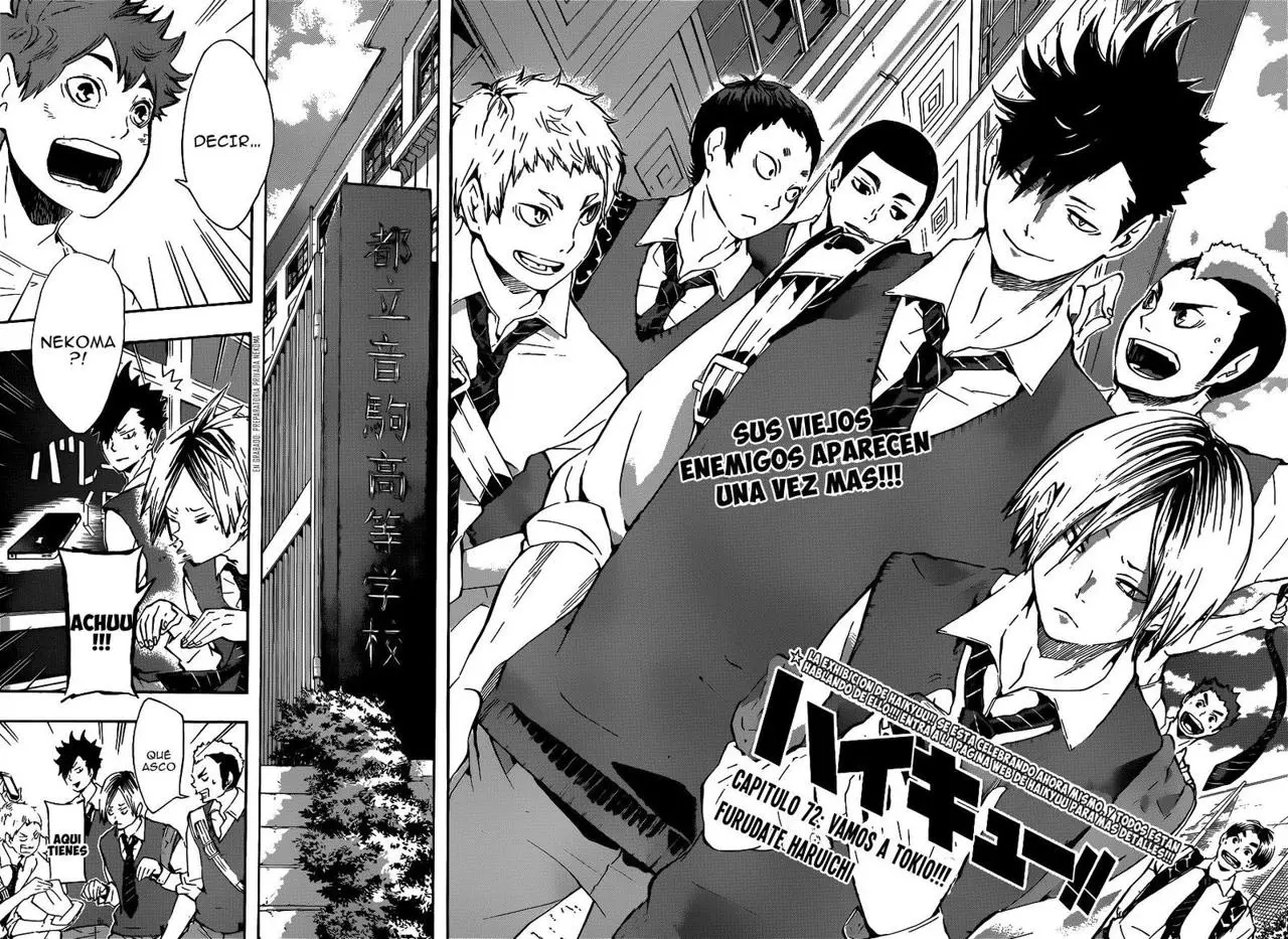 Haikyu!! (2012) - Capítulo 72 - Página 3 - LectorTMOo