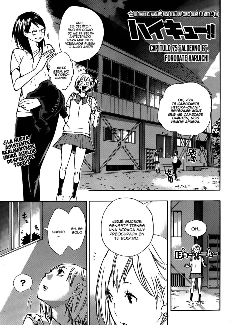 Haikyu!! (2012) - Capítulo 75 - Página 2 - LectorTMOo