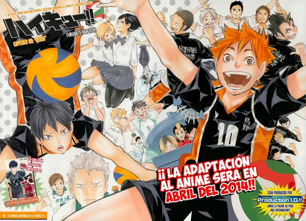 Haikyu!! (2012) - Capítulo 80 - Página 4 - LectorTMOo