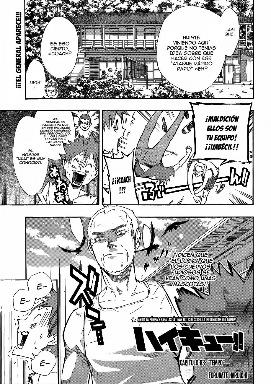 Haikyu!! (2012) - Capítulo 83 - Página 2 - LectorTMOo
