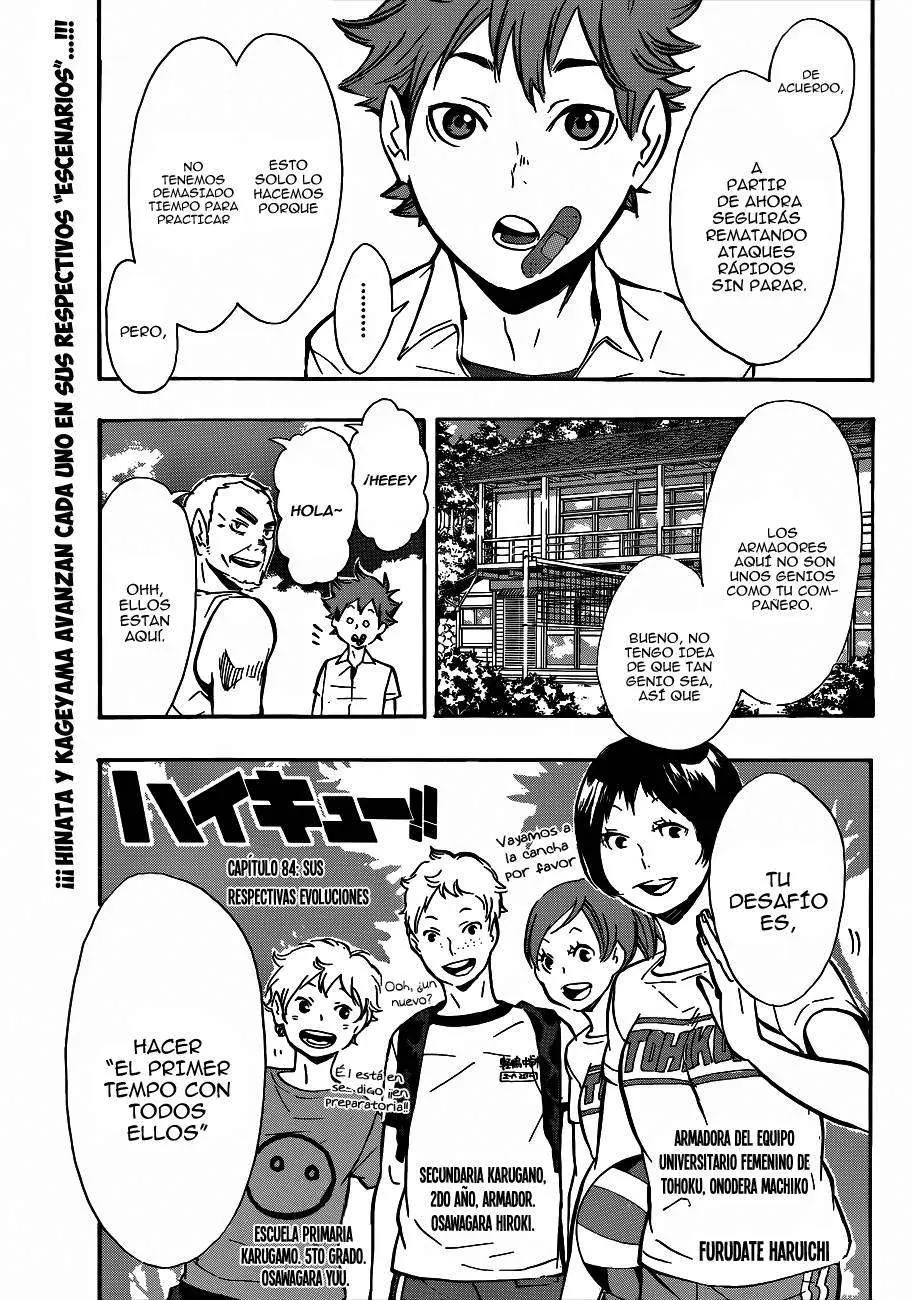 Haikyu!! (2012) - Capítulo 84 - Página 2 - LectorTMOo