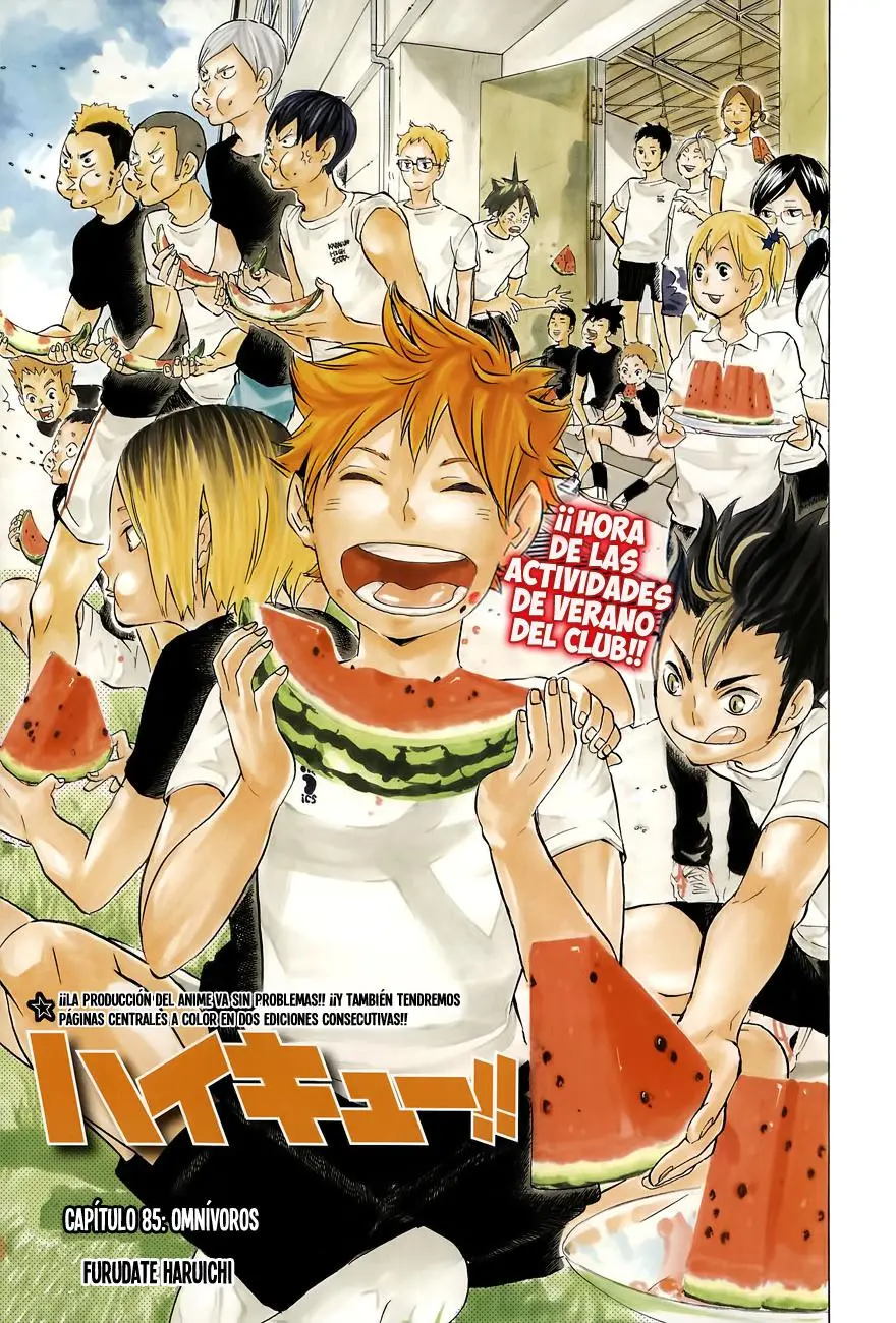 Haikyu!! (2012) - Capítulo 85 - Página 2 - LectorTMOo