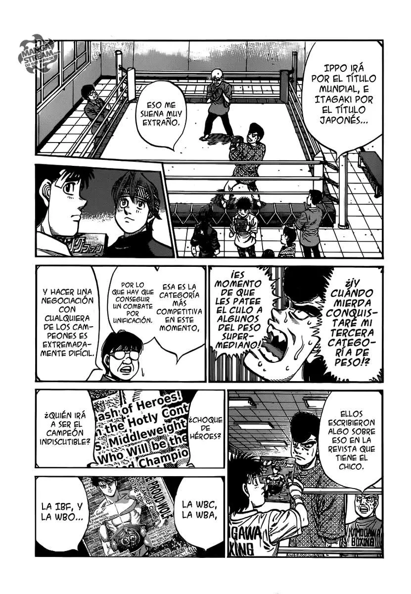 Hajime no Ippo (1989) - Capítulo 1012 - Página 14 - LectorTMOo