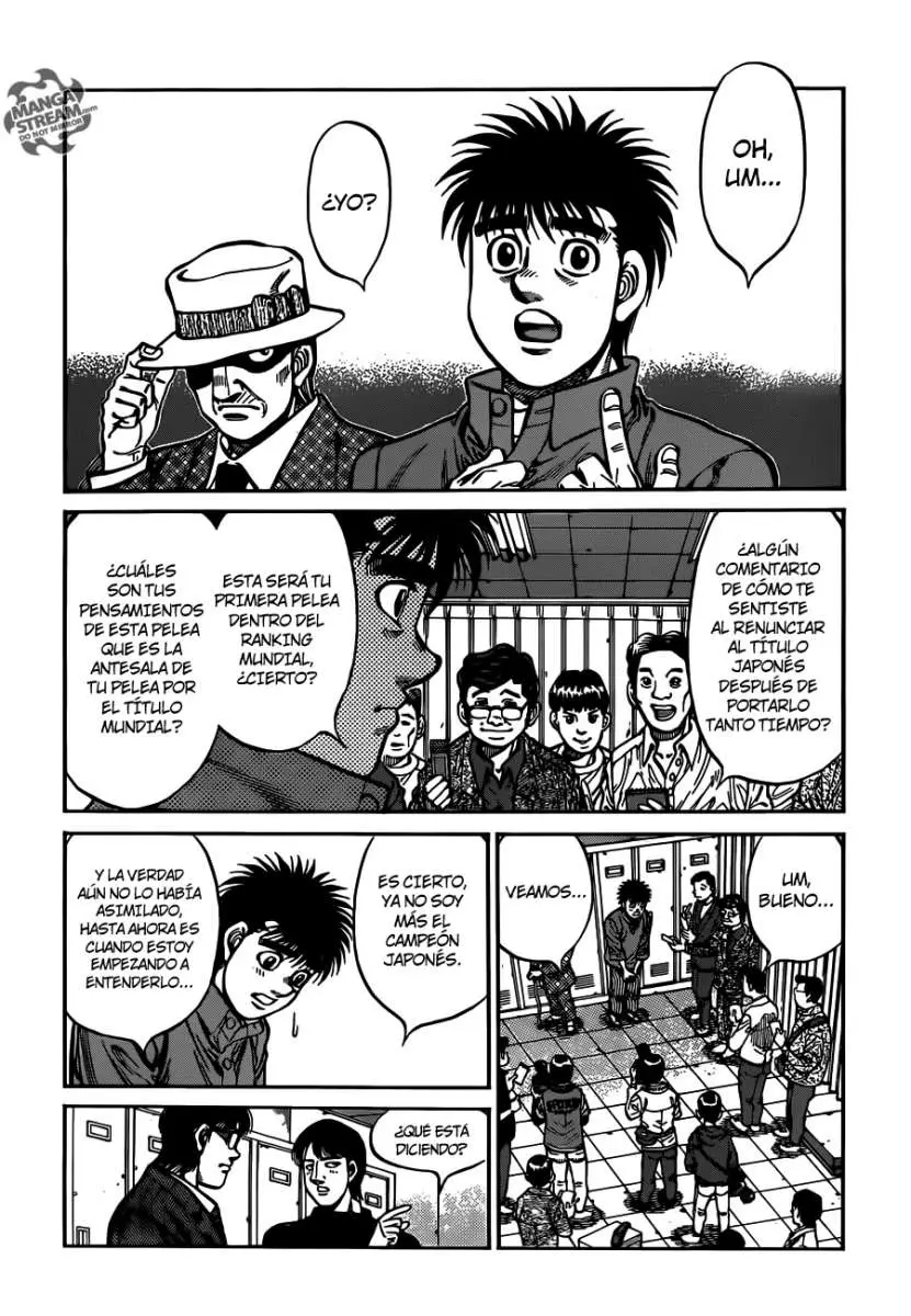 Hajime no Ippo (1989) - Capítulo 1020 - Página 5 - LectorTMOo