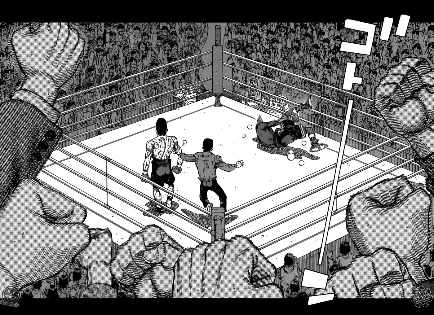 Hajime no Ippo (1989) - Capítulo 1106 - Página 7 - LectorTMOo