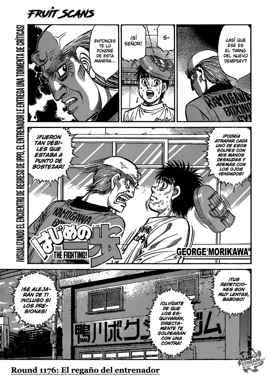 Hajime no Ippo (1989) - Capítulo 1176 - Página 4 - LectorTMOo