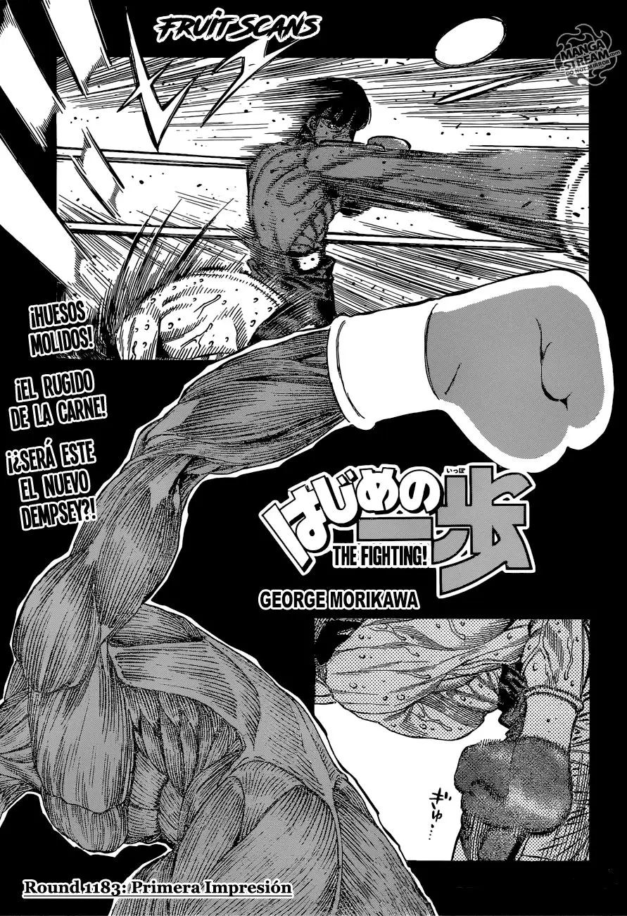 Hajime no Ippo (1989) - Capítulo 1183 - Página 4 - LectorTMOo