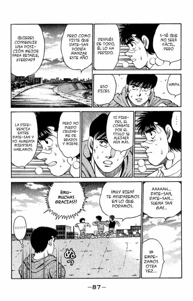 Hajime no Ippo (1989) - Capítulo 119 - Página 5 - LectorTMOo