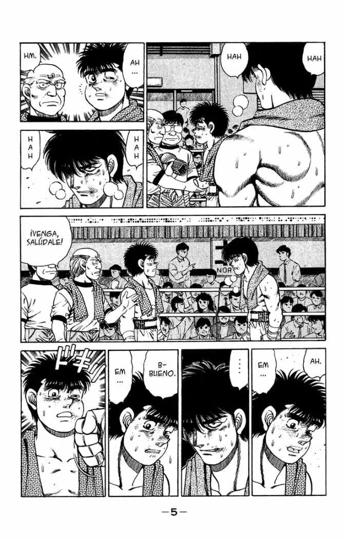 Hajime no Ippo (1989) - Capítulo 124 - Página 5 - LectorTMOo