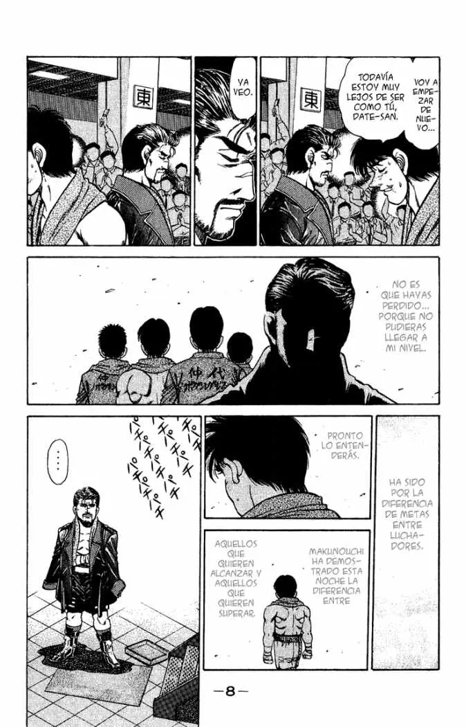 Hajime no Ippo (1989) - Capítulo 124 - Página 8 - LectorTMOo