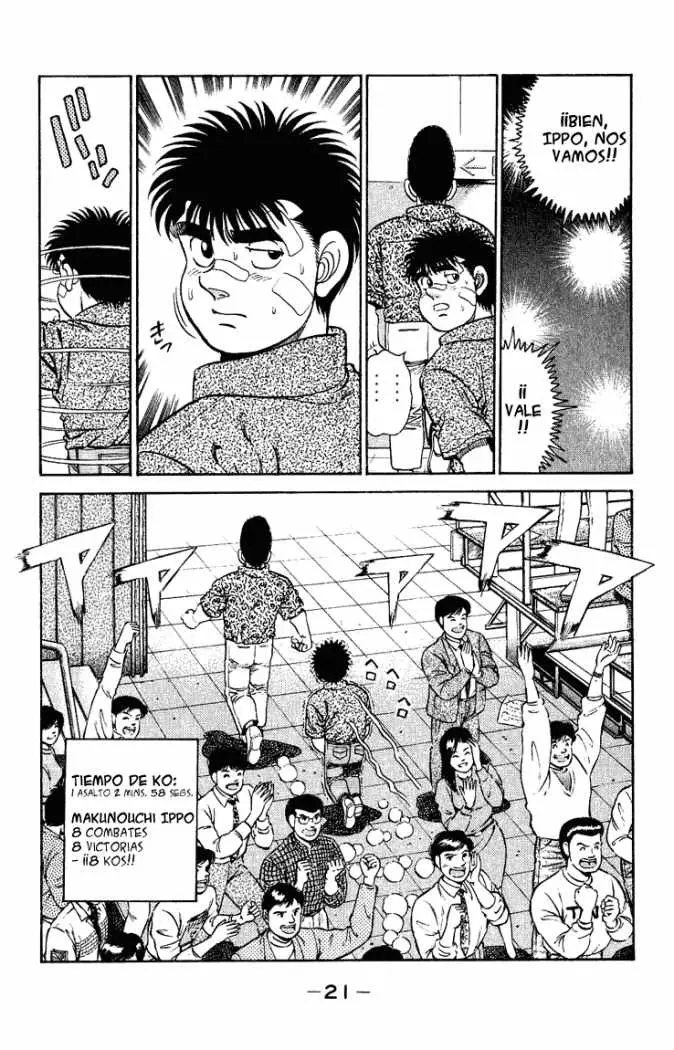 Hajime no Ippo (1989) - Capítulo 124 - Página 21 - LectorTMOo