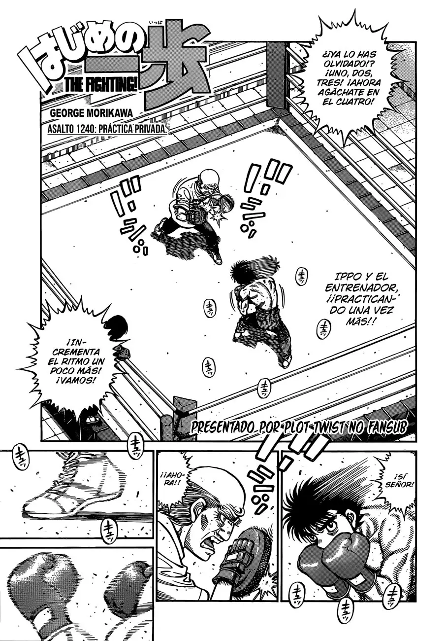 Hajime no Ippo (1989) - Capítulo 1240 - Página 2 - LectorTMOo