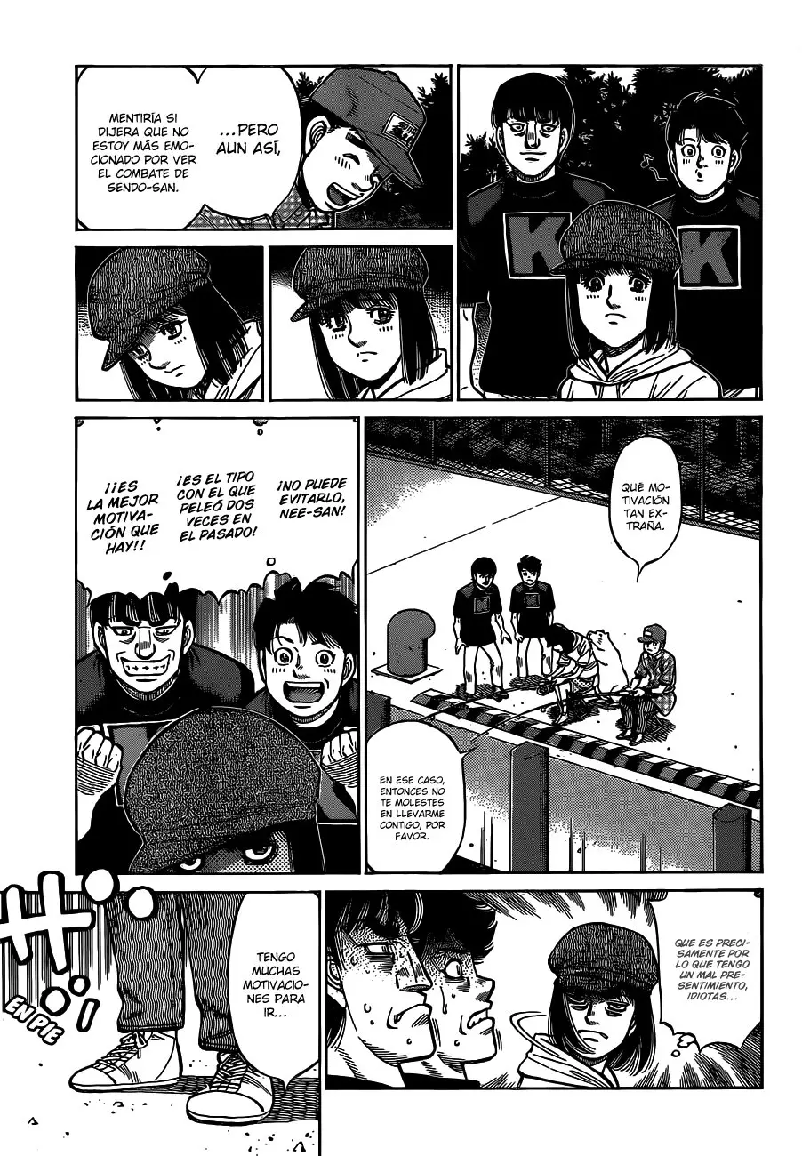 Hajime no Ippo (1989) - Capítulo 1292 - Página 4 - LectorTMOo