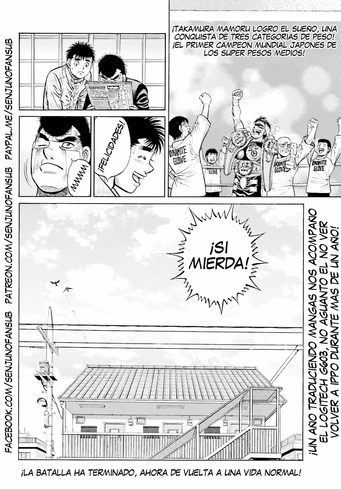 Hajime no Ippo (1989) - Capítulo 1349 - Página 18 - LectorTMOo