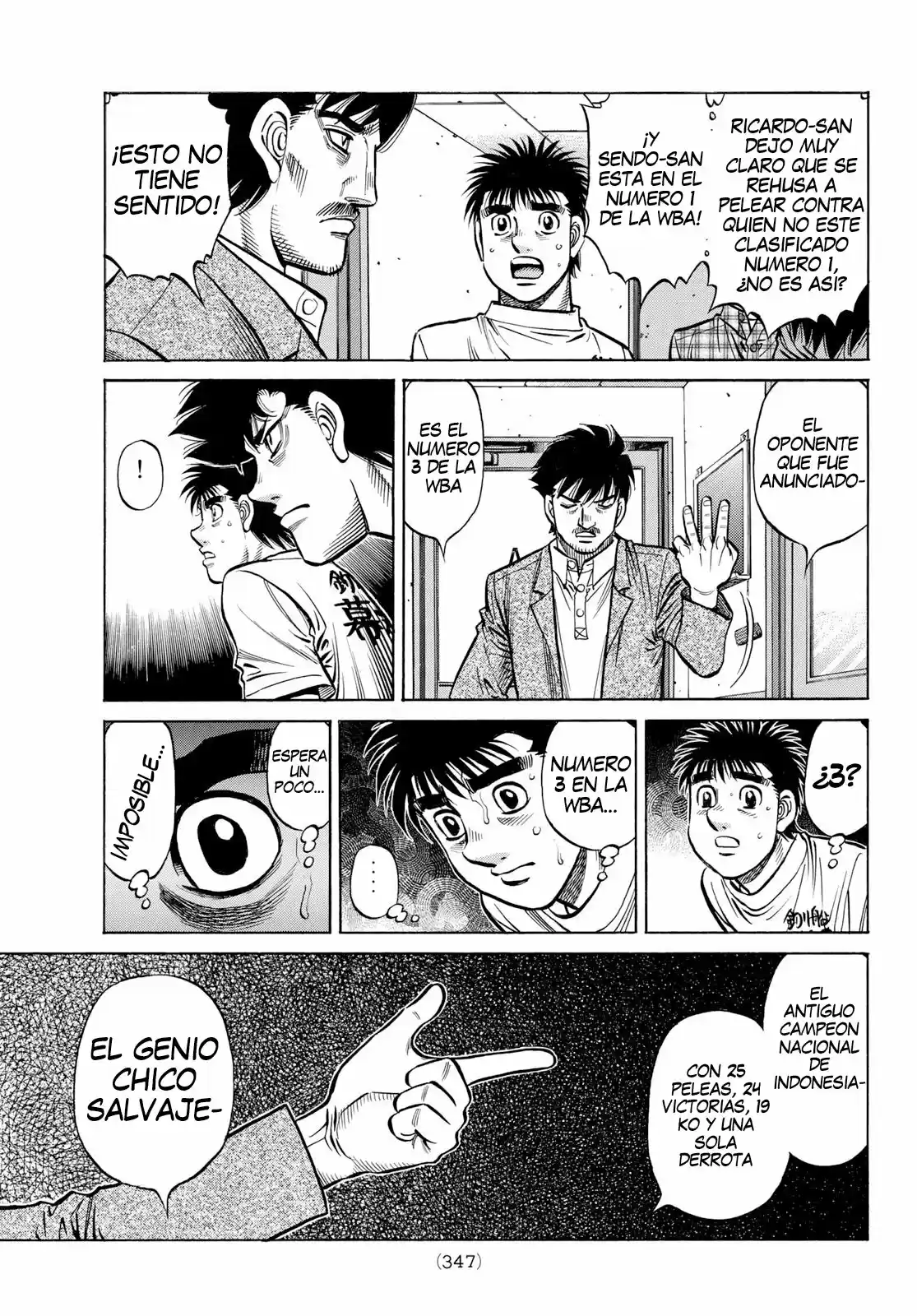 Hajime no Ippo (1989) - Capítulo 1358 - Página 5 - LectorTMOo