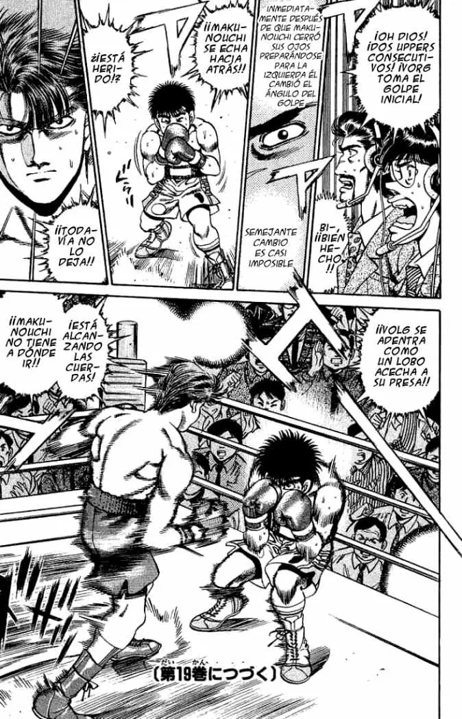 Hajime no Ippo (1989) - Capítulo 159 - Página 18 - LectorTMOo