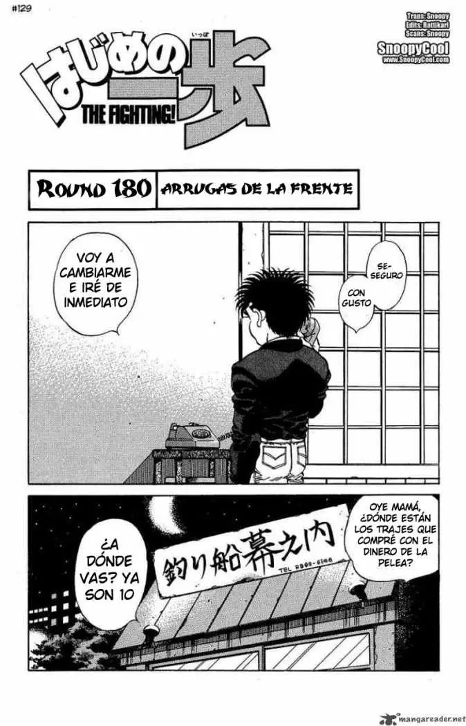 Hajime no Ippo (1989) - Capítulo 180 - Página 4 - LectorTMOo
