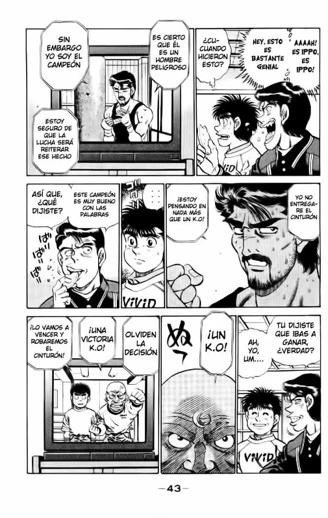Hajime no Ippo (1989) - Capítulo 181 - Página 4 - LectorTMOo