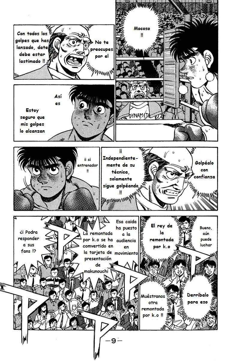 Hajime no Ippo (1989) - Capítulo 188 - Página 9 - LectorTMOo