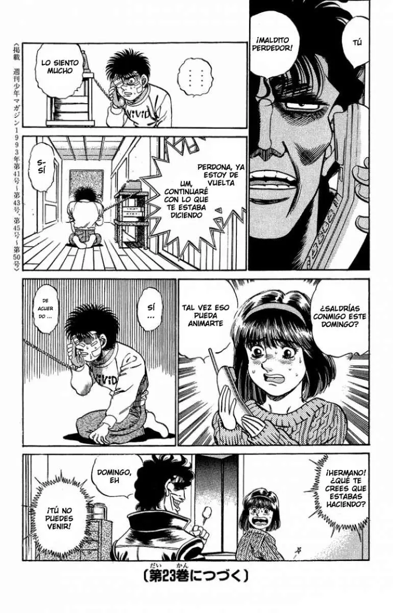 Hajime no Ippo (1989) - Capítulo 196 - Página 20 - LectorTMOo