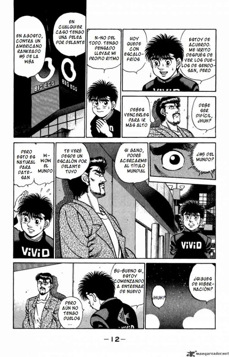 Hajime no Ippo (1989) - Capítulo 206 - Página 13 - LectorTMOo