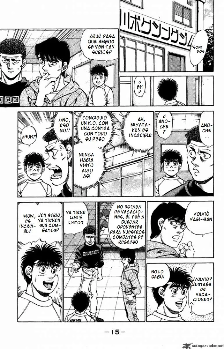 Hajime no Ippo (1989) - Capítulo 206 - Página 16 - LectorTMOo