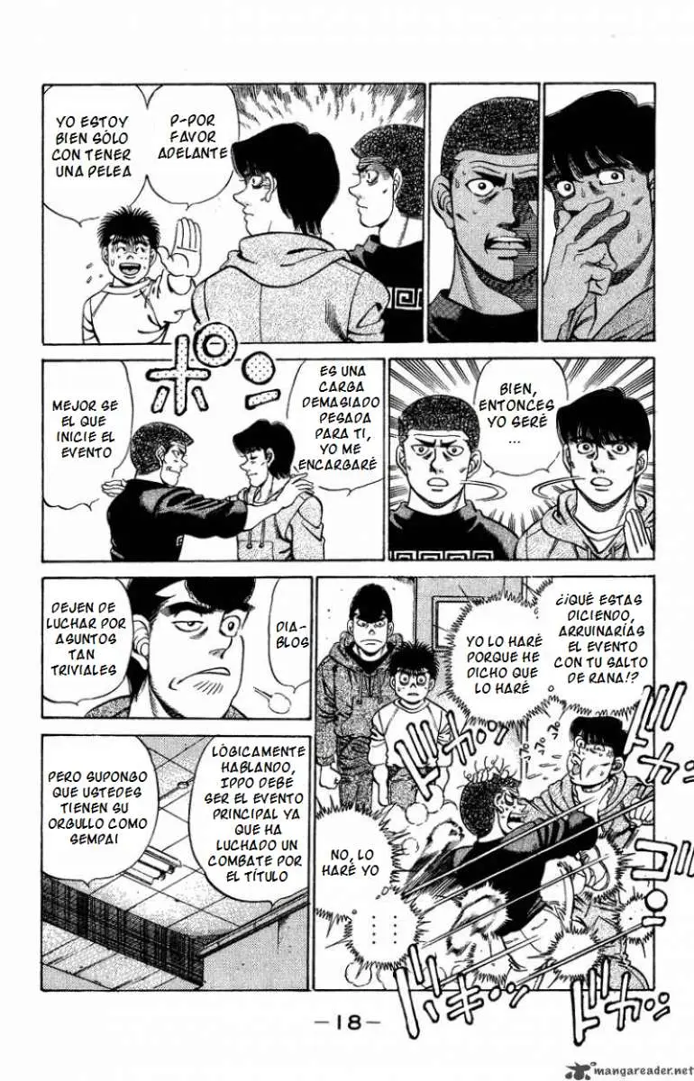 Hajime no Ippo (1989) - Capítulo 206 - Página 19 - LectorTMOo