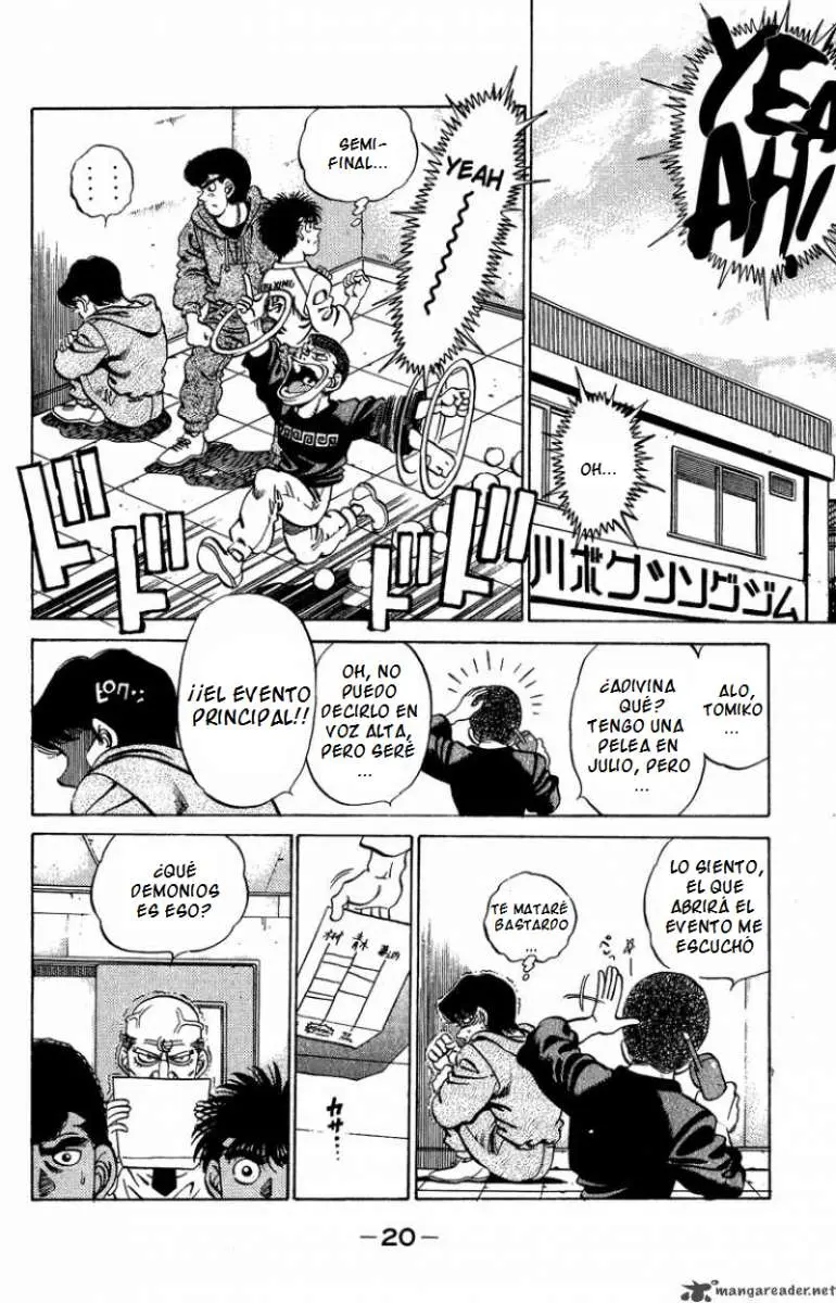 Hajime no Ippo (1989) - Capítulo 206 - Página 21 - LectorTMOo