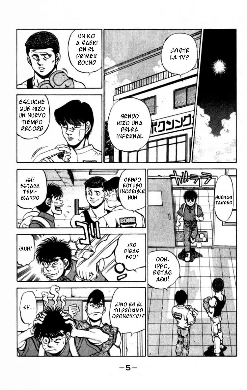 Hajime no Ippo (1989) - Capítulo 224 - Página 6 - LectorTMOo