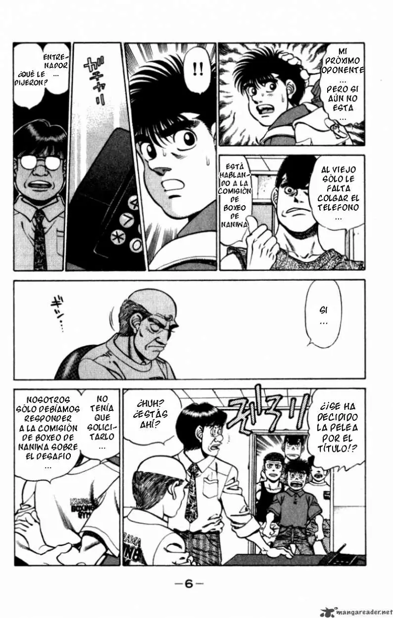 Hajime no Ippo (1989) - Capítulo 224 - Página 7 - LectorTMOo