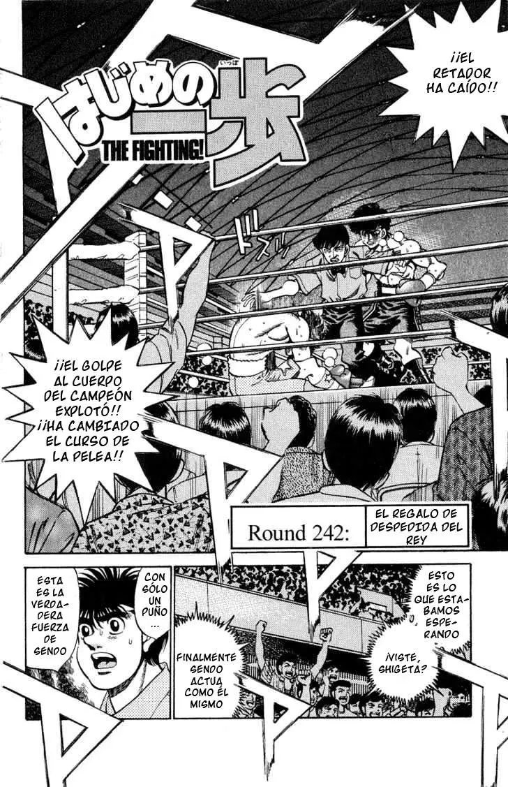 Hajime no Ippo (1989) - Capítulo 242 - Página 5 - LectorTMOo