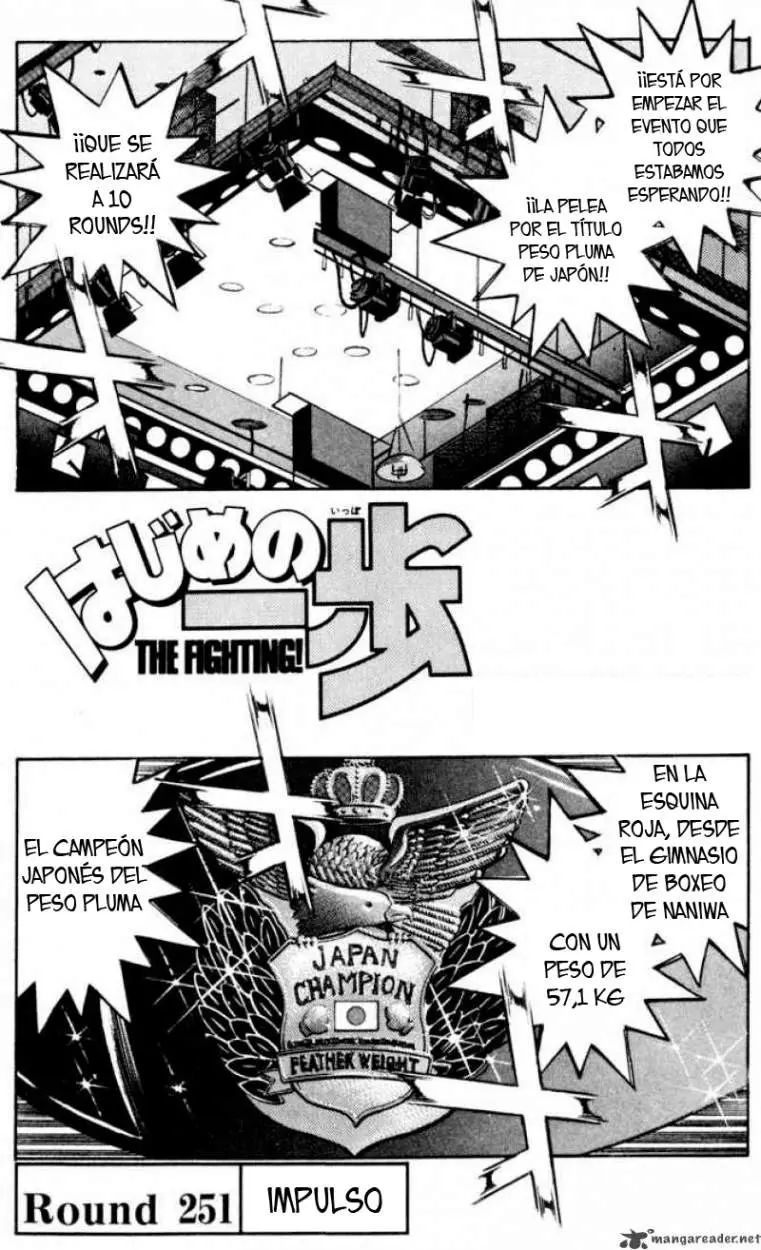 Hajime no Ippo (1989) - Capítulo 251 - Página 5 - LectorTMOo