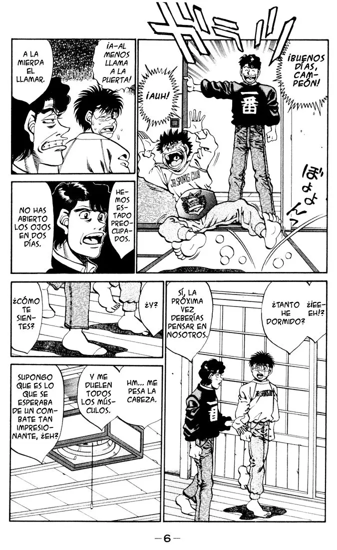 Hajime no Ippo (1989) - Capítulo 269 - Página 4 - LectorTMOo