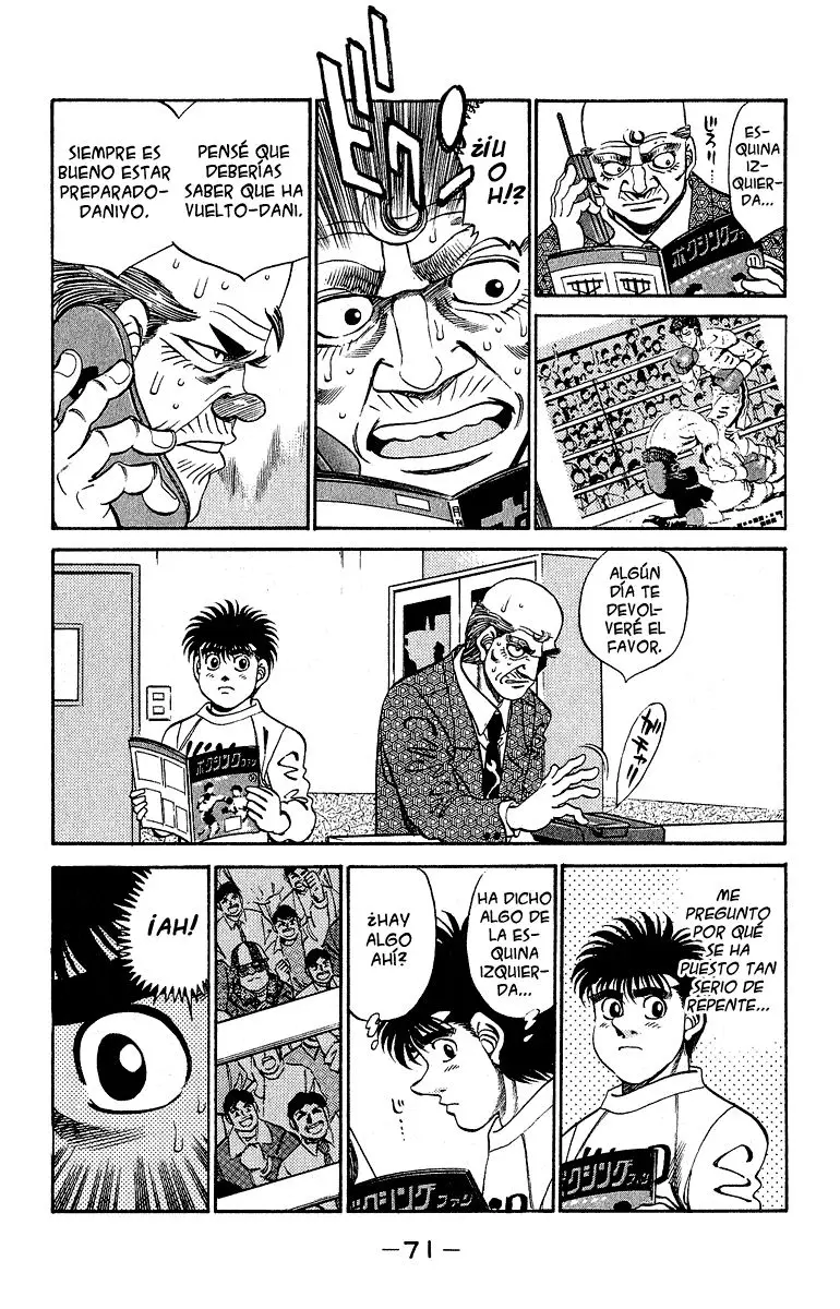Hajime no Ippo (1989) - Capítulo 291 - Página 7 - LectorTMOo