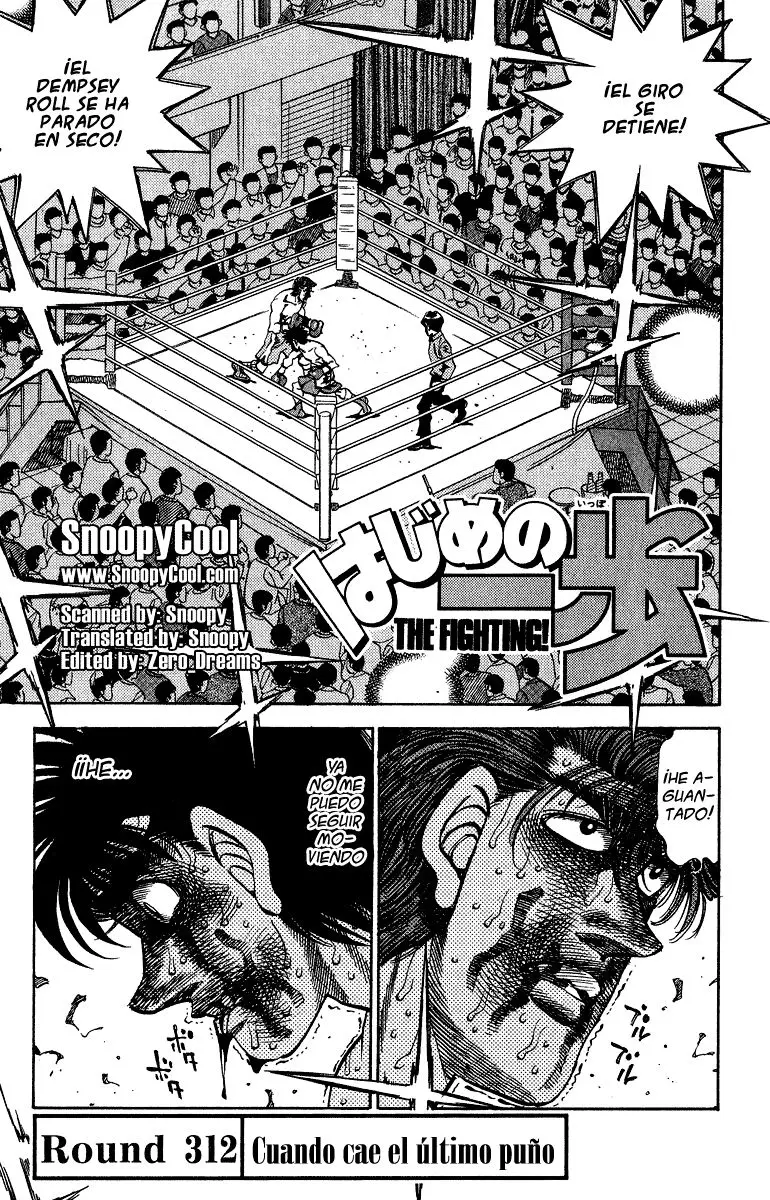 Hajime no Ippo (1989) - Capítulo 312 - Página 1 - LectorTMOo