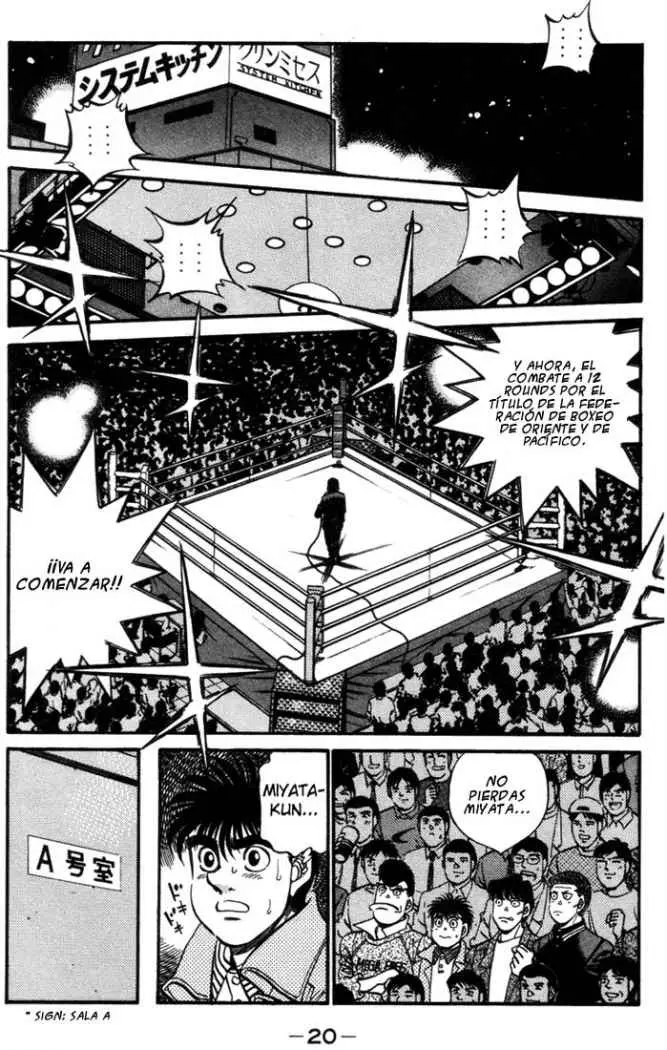 Hajime no Ippo (1989) - Capítulo 316 - Página 20 - LectorTMOo