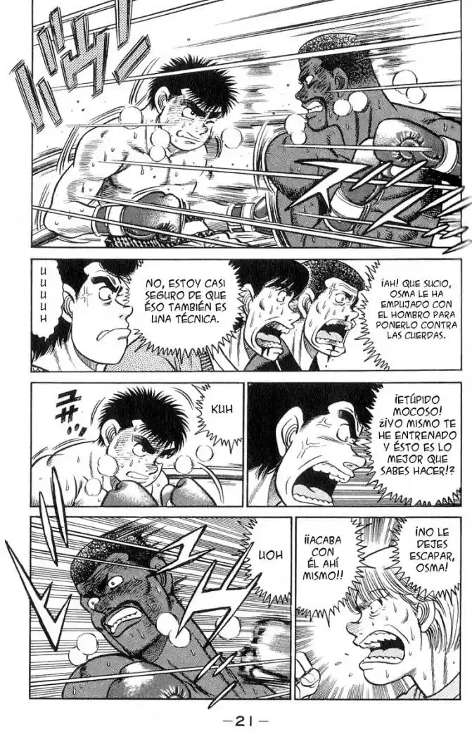 Hajime no Ippo (1989) - Capítulo 34 - Página 21 - LectorTMOo
