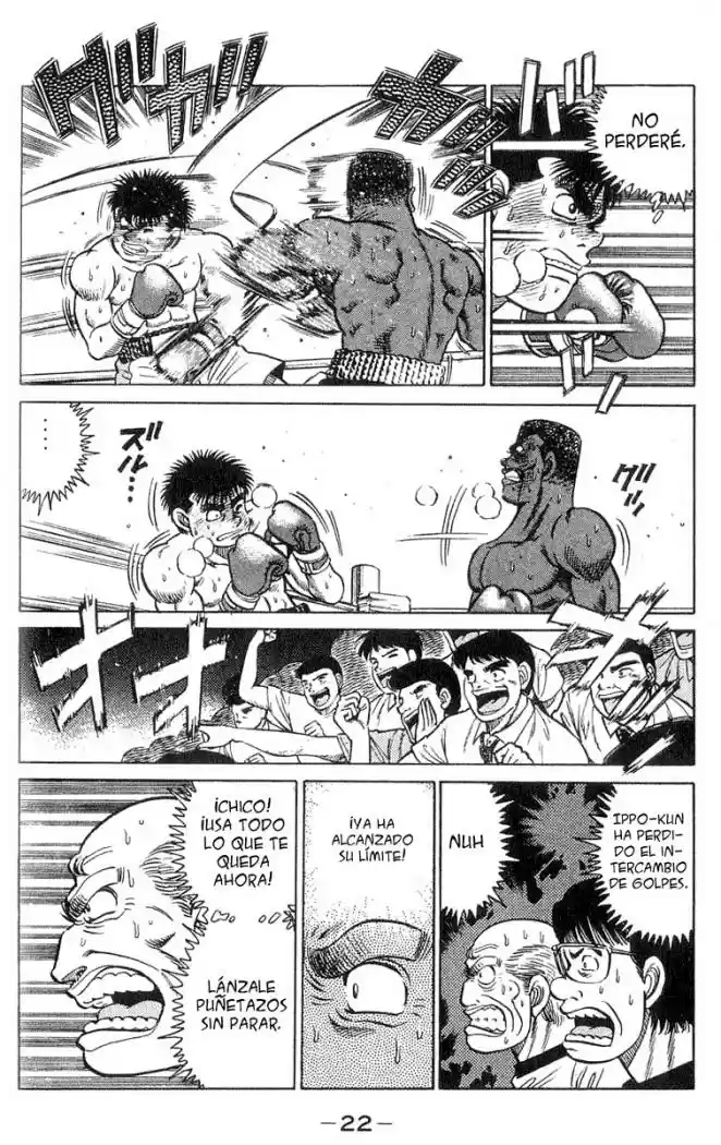 Hajime no Ippo (1989) - Capítulo 34 - Página 22 - LectorTMOo