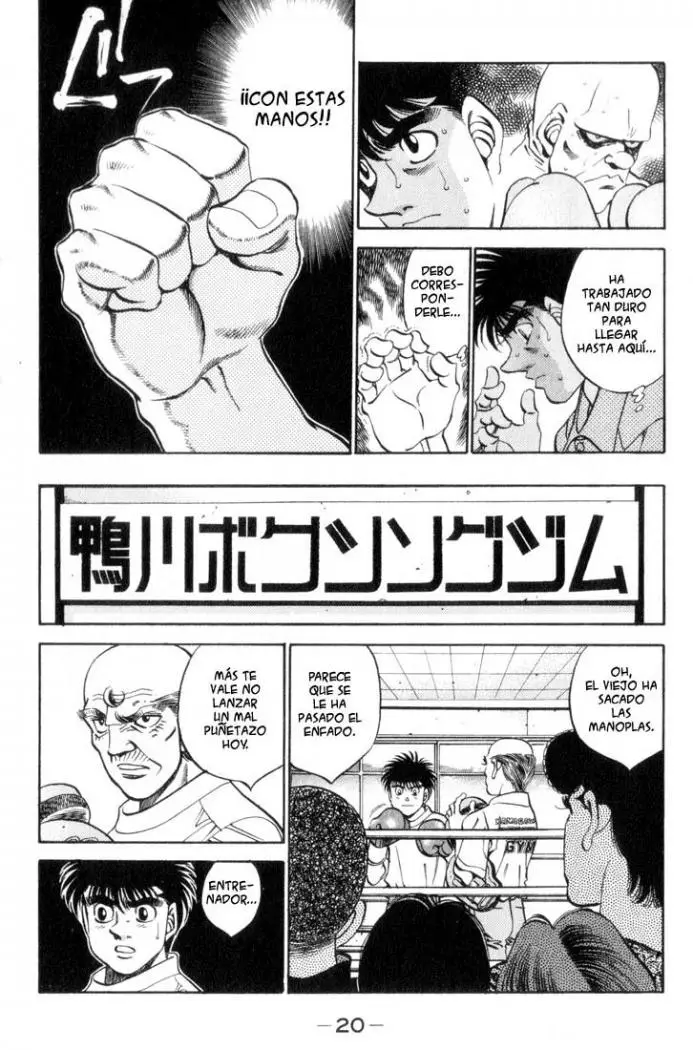 Hajime no Ippo (1989) - Capítulo 344 - Página 19 - LectorTMOo