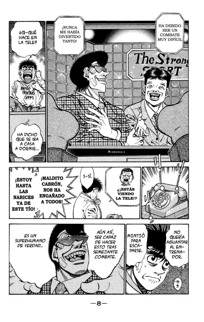 Hajime no Ippo (1989) - Capítulo 398 - Página 6 - LectorTMOo