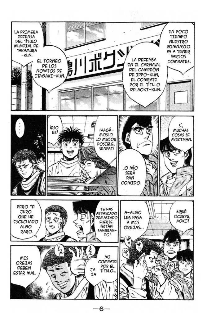 Hajime no Ippo (1989) - Capítulo 416 - Página 4 - LectorTMOo