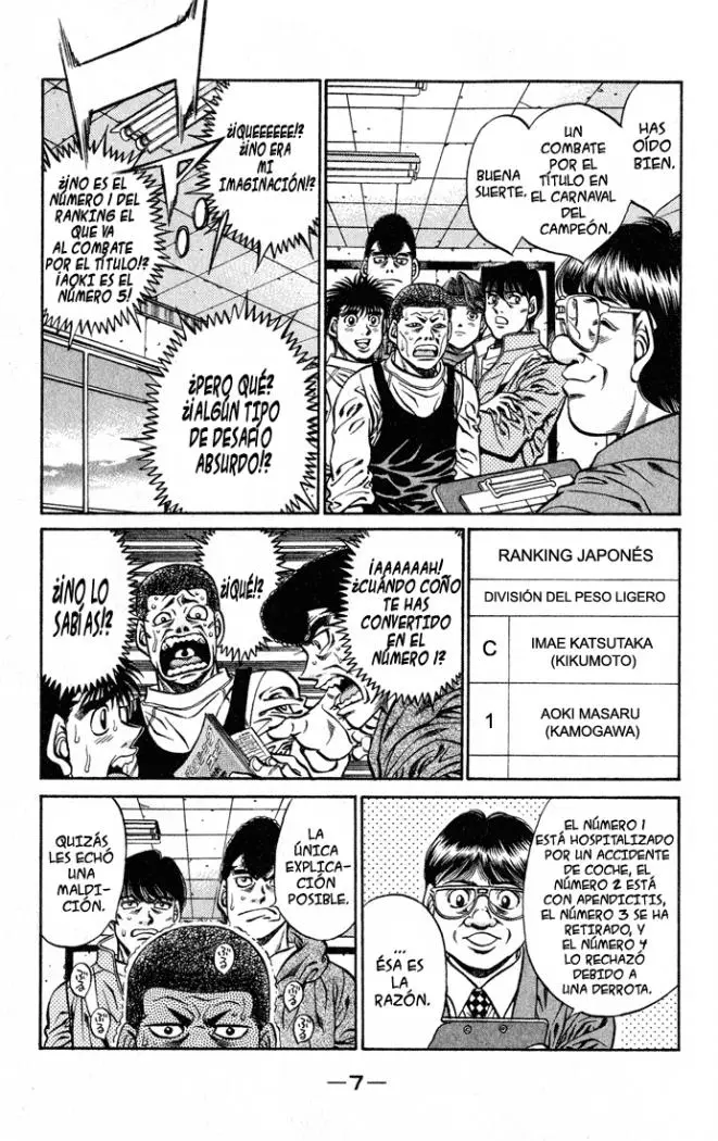 Hajime no Ippo (1989) - Capítulo 416 - Página 5 - LectorTMOo