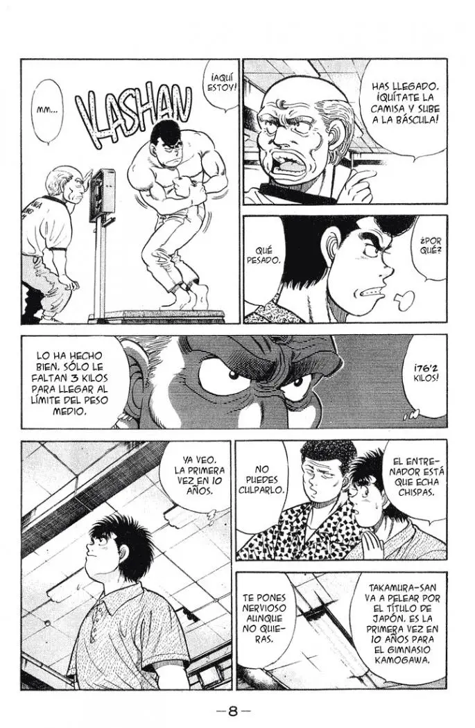 Hajime no Ippo (1989) - Capítulo 43 - Página 8 - LectorTMOo