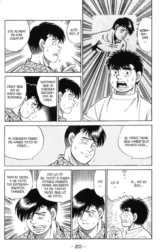 Hajime no Ippo (1989) - Capítulo 43 - Página 20 - LectorTMOo