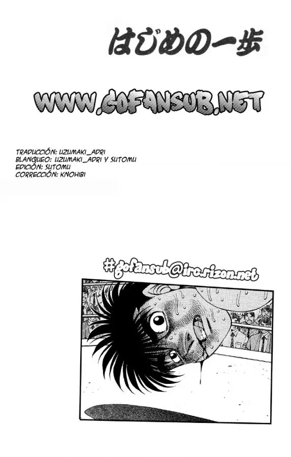 Hajime no Ippo (1989) - Capítulo 488 - Página 18 - LectorTMOo